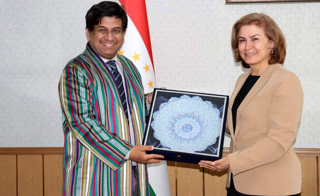 ECI President Meets with Tajikistan’s Culture Minister