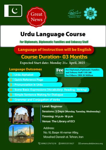 ECI Urdu Language Poster